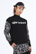 スタンディングロゴ モックネック ニット プルオーバー (WOMENS SPORT)