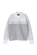 スタンディングロゴ モックネック ニット プルオーバー (WOMENS SPORT)