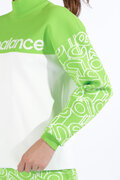 スタンディングロゴ モックネック ニット プルオーバー (WOMENS SPORT)