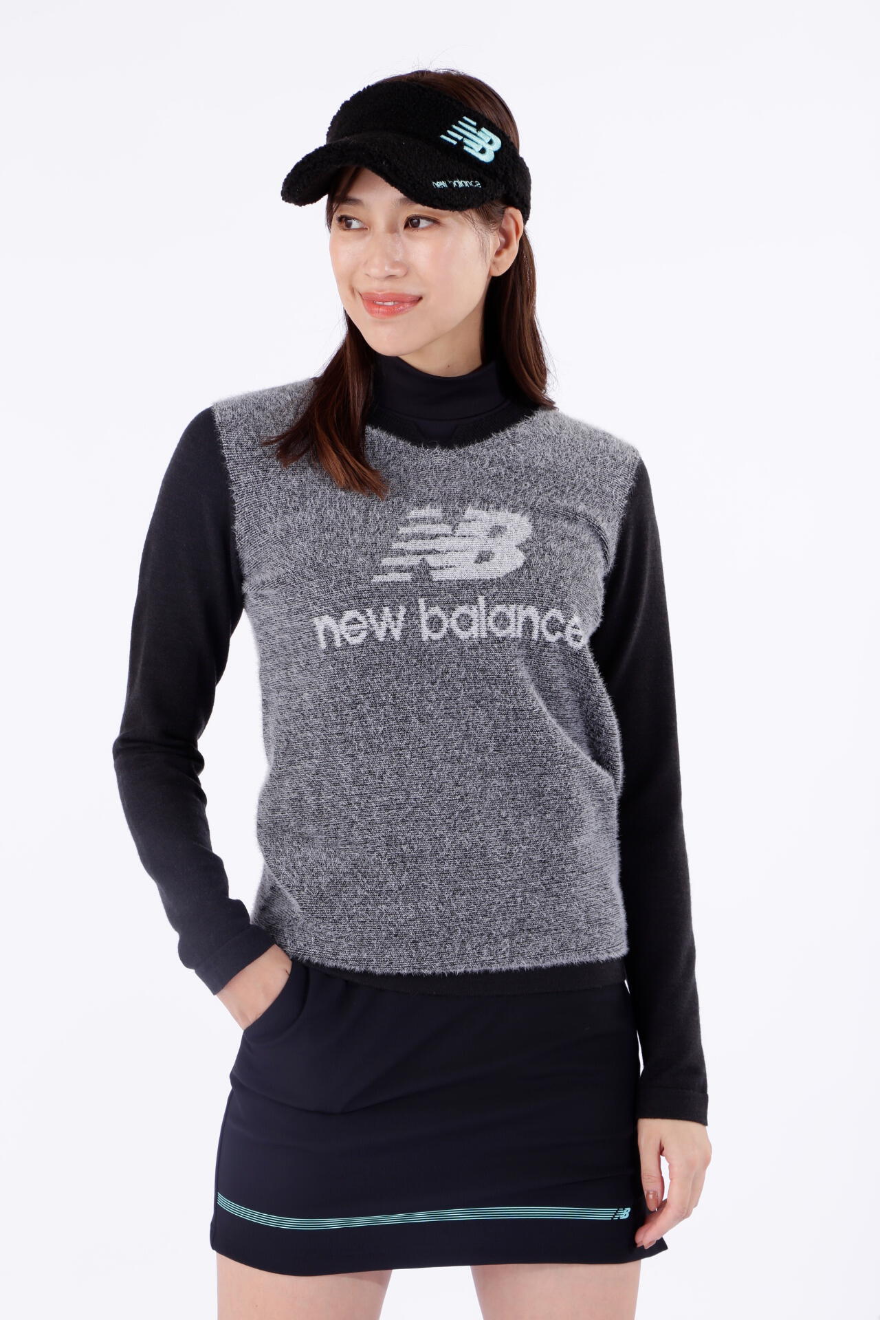 【new balance golf】遠赤外線蓄熱保温 フェザーボーダー