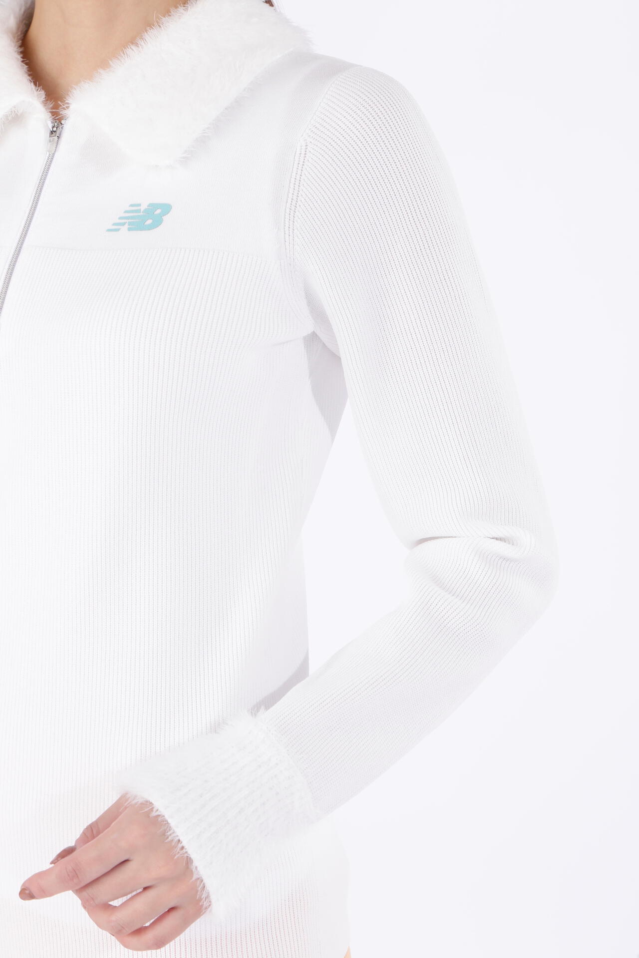 ハーフジップ ニット プルオーバー (WOMENS WORLD)