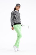 ゼブラ柄 クルーネック ニット プルオーバー (WOMENS SPORT)