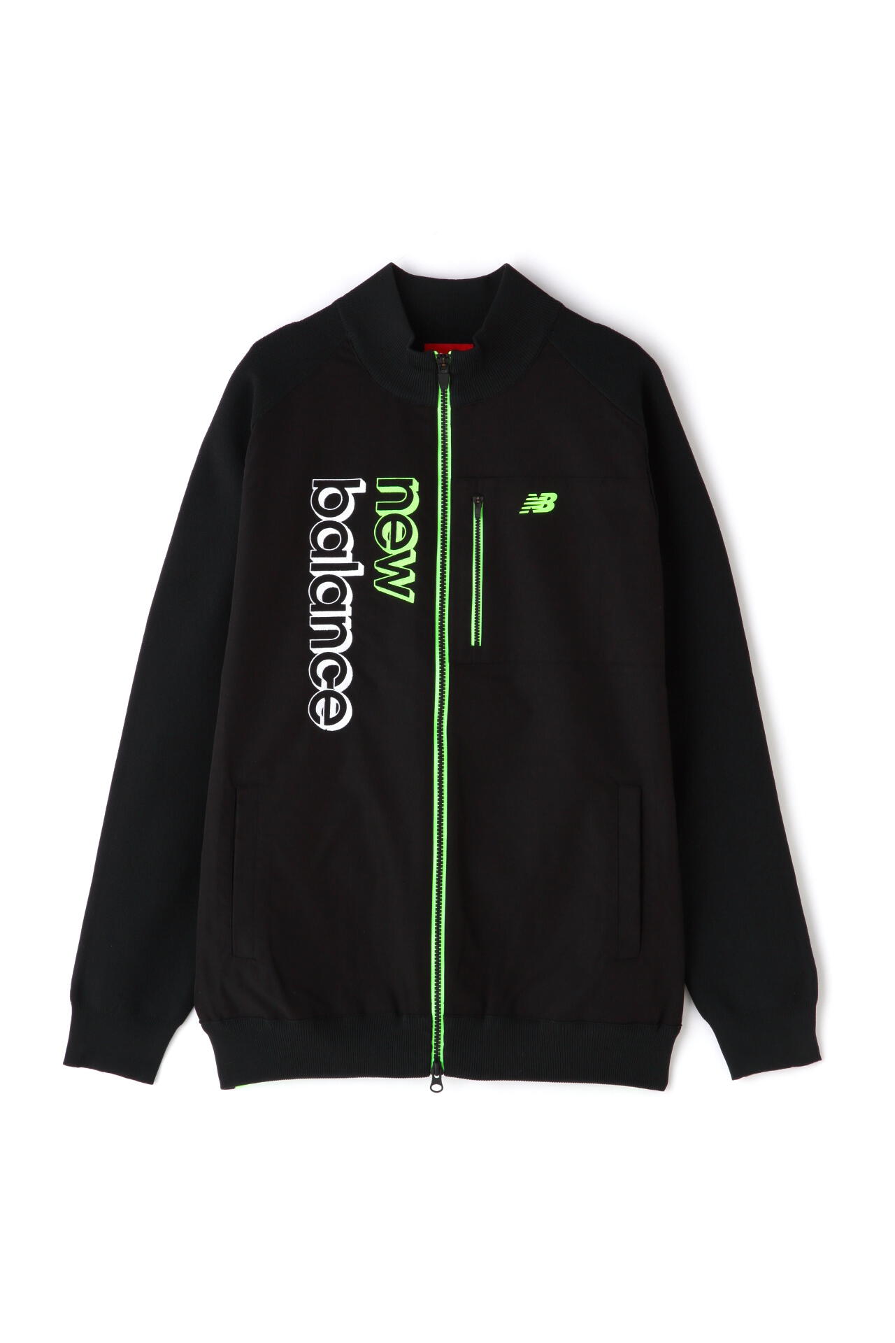 ハイブリッド フルジップ ニット ブルゾン (MENS SPORT)