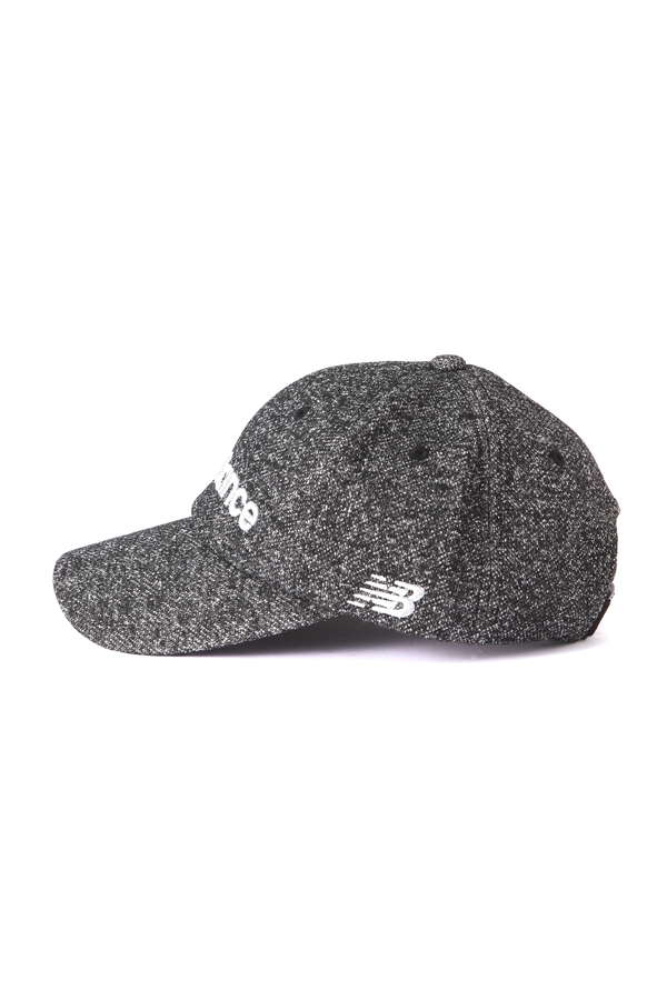 ラメ杢裏毛×ツイル3Dゼブラ 6パネルキャップ (WOMENS SPORT)