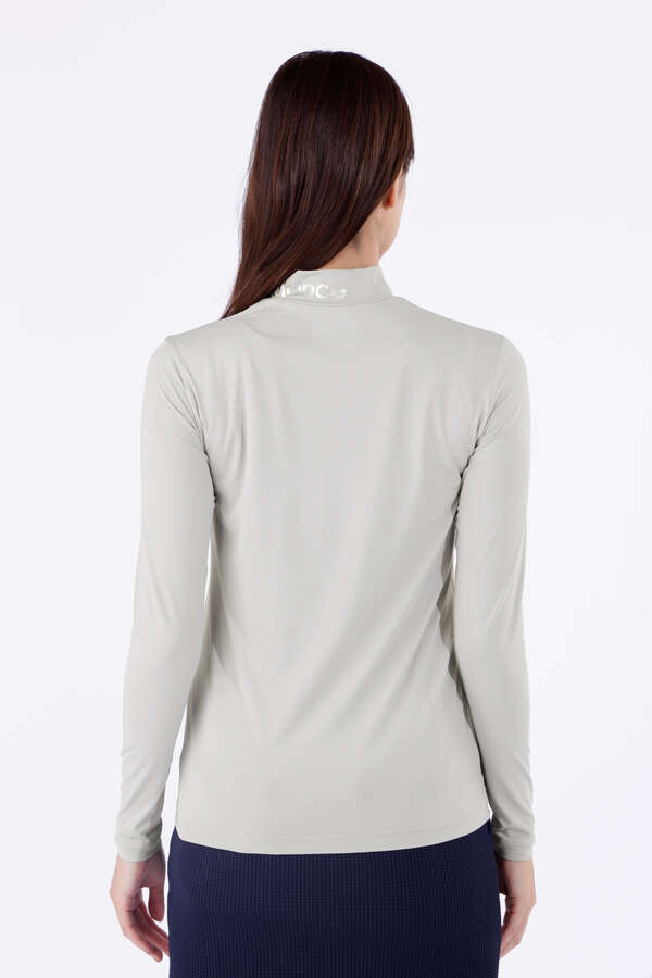 4WAYベア天竺 モックネック インナー プルオーバー (WOMENS SPORT)