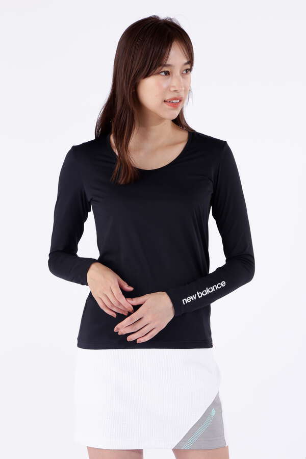 4WAYベア天竺 Uネック インナー プルオーバー (WOMENS SPORT)