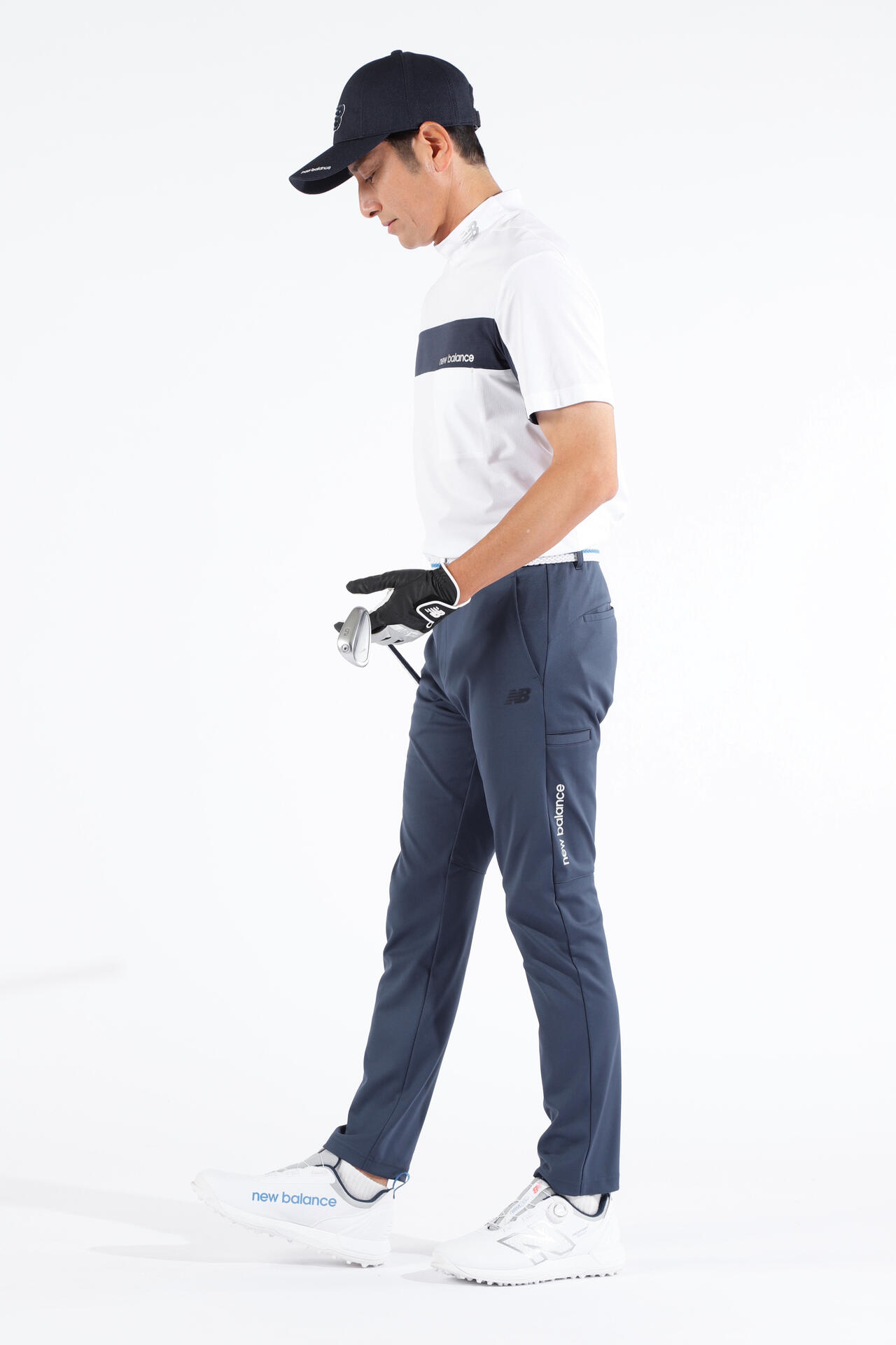 new balance golf】ストレッチ スウェット スリム ロングパンツ (MENS 