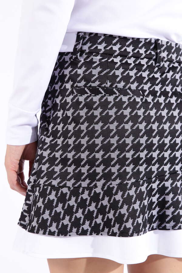 千鳥格子 インナーパンツ付き スカート (WOMENS SPORT)