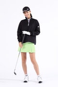 接触冷感 UPF50＋ 半袖 モックネック プルオーバー (WOMENS SPORT)