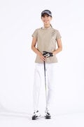 接触冷感 UPF50＋ 半袖 モックネック プルオーバー (WOMENS SPORT)