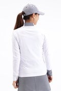 接触冷感 長袖 モックネック プルオーバー (WOMENS SPORT)