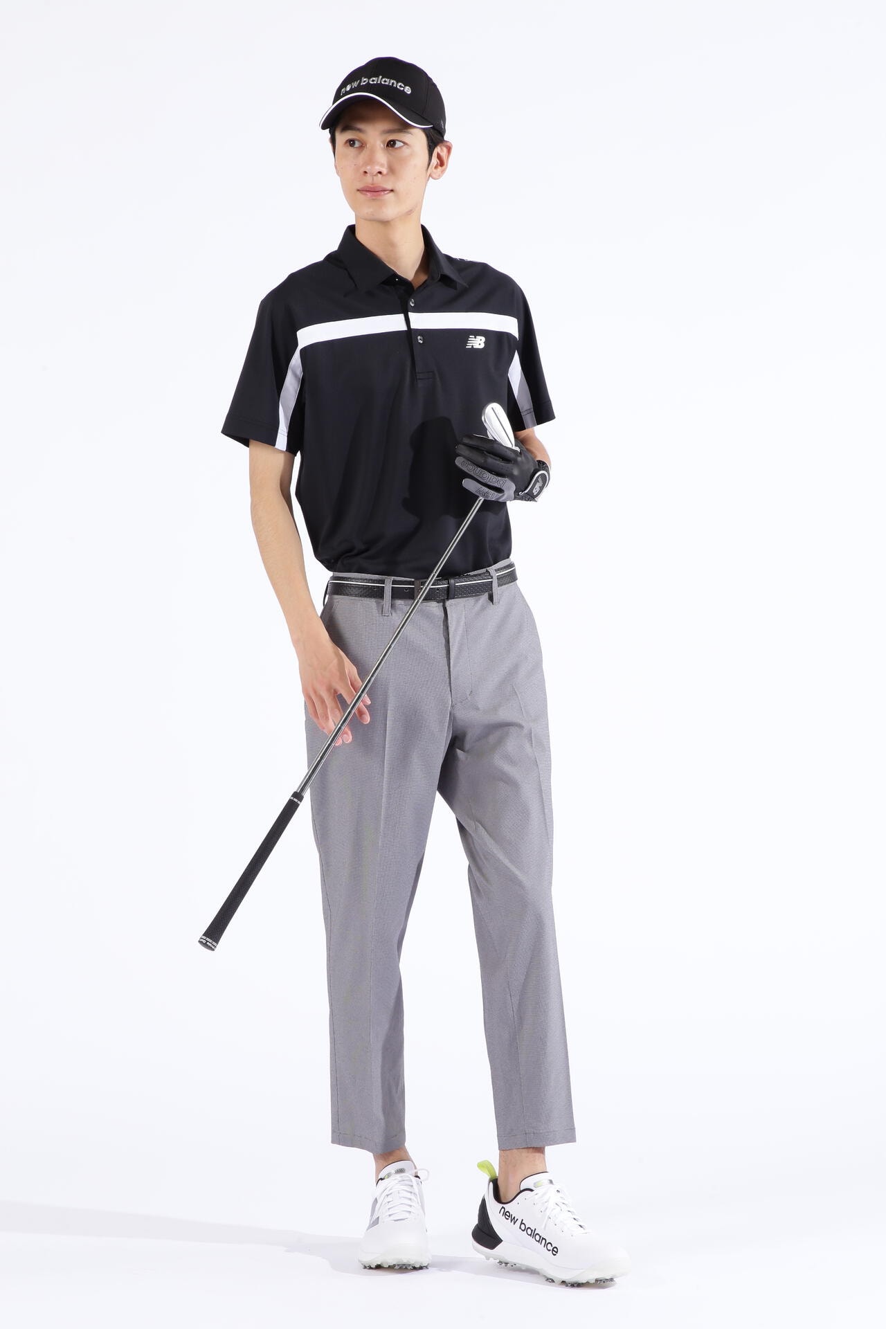 new balance golf】半袖 カラーシャツ (MENS SPORT)