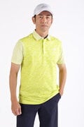 デジタルカモ柄 メッシュ 半袖 カラーシャツ (MENS WORLD)