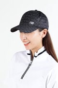 ピクセルロゴ柄 メッシュ 6パネルキャップ (WOMENS SPORT)