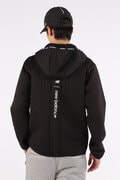 防風 撥水 保温 キルト フルジップ フーディー (MENS SPORT)