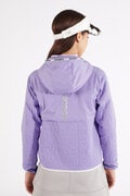 防風 撥水 保温 キルト フルジップ フーディー (WOMENS SPORT)