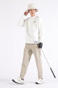 ストレッチ 保温 ワイド テーパード ロングパンツ (MENS SPORT)