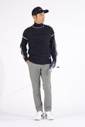 保温 ストレッチ テーパード ロングパンツ (MENS WORLD)