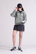 【直営店舗限定】ベロア フルジップ フーディー (WOMENS)