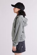 【直営店舗限定】ベロア フルジップ フーディー (WOMENS)