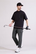 【直営店舗限定】半袖 モックネック プルオーバー (MENS)