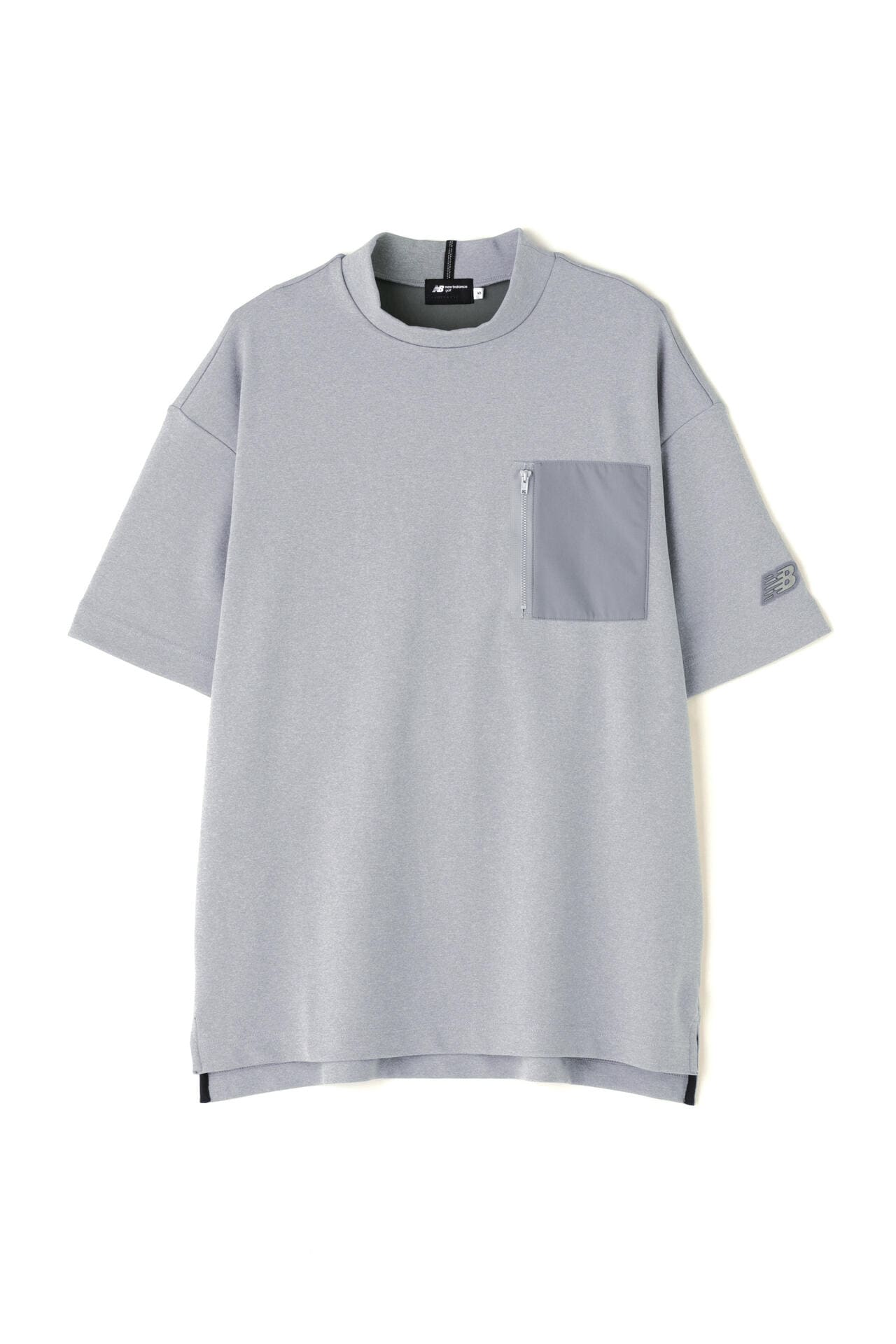 【直営店舗限定】半袖 モックネック プルオーバー (MENS)