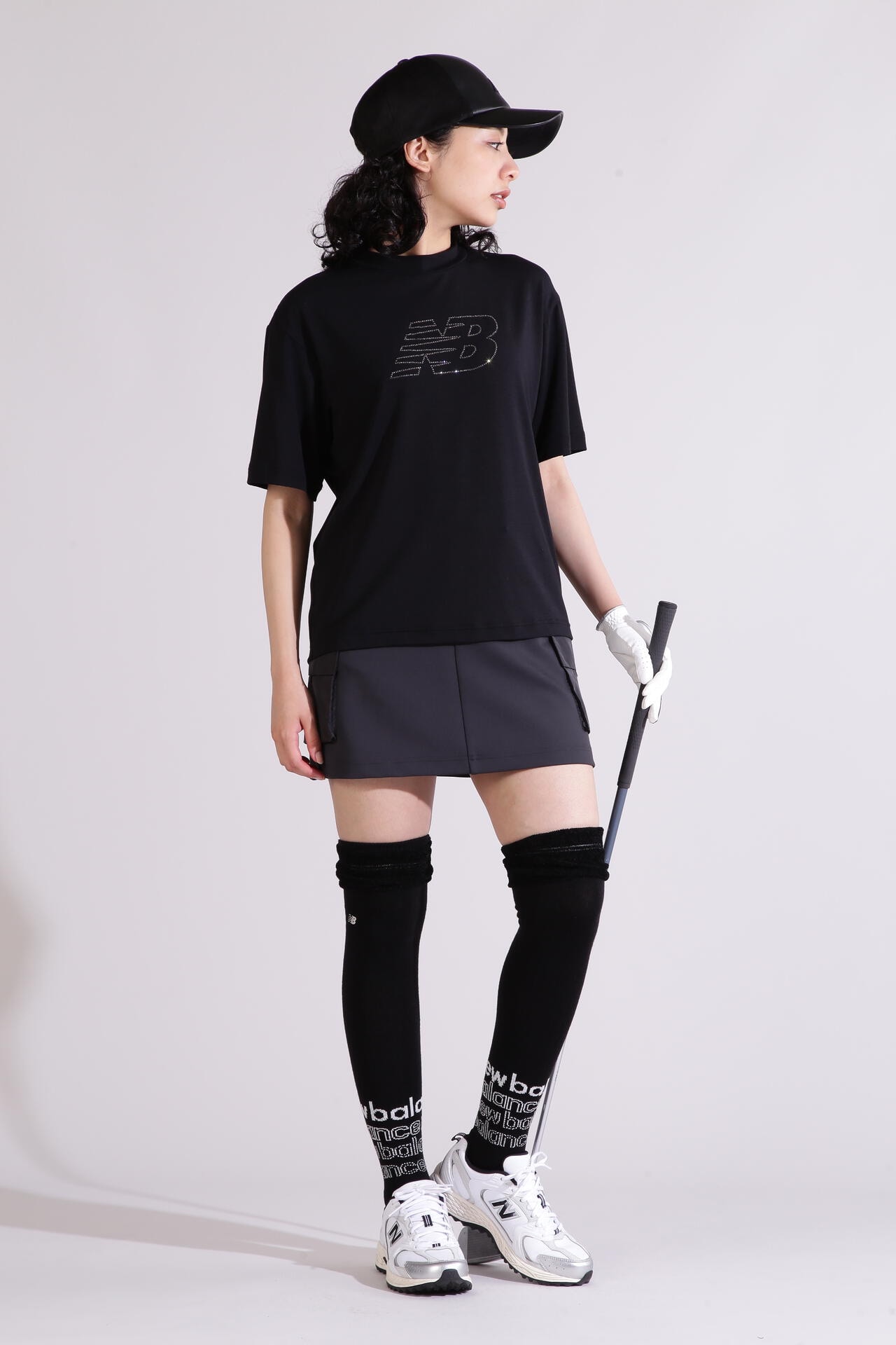 【直営店舗限定】半袖 モックネック プルオーバー (WOMENS)