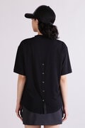 【直営店舗限定】半袖 モックネック プルオーバー (WOMENS)