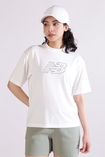 【直営店舗限定】半袖 モックネック プルオーバー (WOMENS)