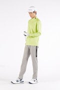 ボーダーシフトロゴ総柄 長袖 モックネック プルオーバー (MENS SPORT)