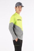 ストレッチ 長袖 モックネック プルオーバー (MENS SPORT)