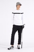 保温 ストレッチ 長袖 モックネック プルオーバー (MENS SPORT)