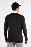 裏起毛 UV 長袖 モックネック プルオーバー (MENS WORLD)