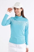 光吸収発熱 裏起毛 長袖 モックネック プルオーバー (WOMENS SPORT)