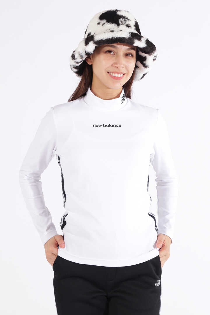 保温性 長袖 モックネック プルオーバー (WOMENS SPORT)