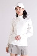 【直営店舗限定】マイクロベルボア 長袖 ボトルネック プルオーバー (WOMENS)