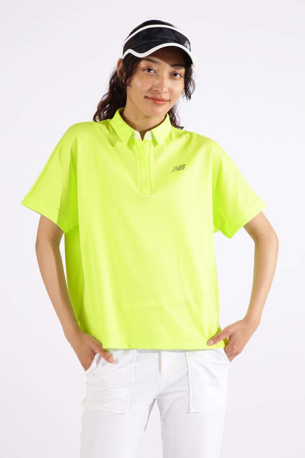 UV ストレッチ リラックス 半袖 カラーシャツ (WOMENS SPORT)