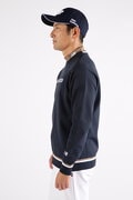 ストレッチ 撥水 クルーネック ニット プルオーバー (MENS WORLD)