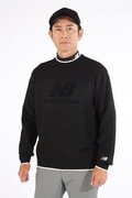 保温 ストレッチ クルーネック ニット プルオーバー (MENS WORLD)