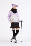 吸湿発熱 ストレッチ ハーフジップ ニット プルオーバー (WOMENS SPORT)