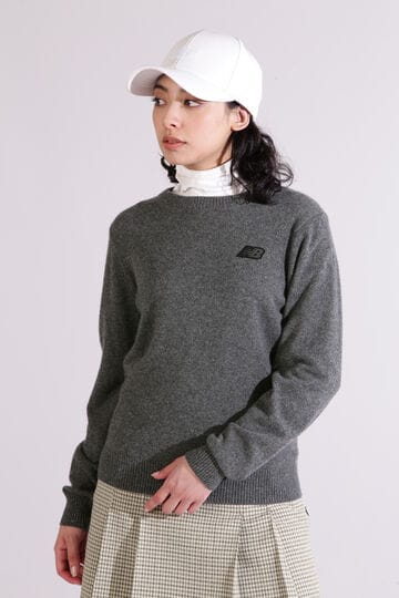 【直営店舗限定】カシミヤ クルーネック ニット プルオーバー (WOMENS)