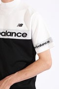 リラックス ストレッチ 半袖 モックネック ニット プルオーバー (MENS SPORT)