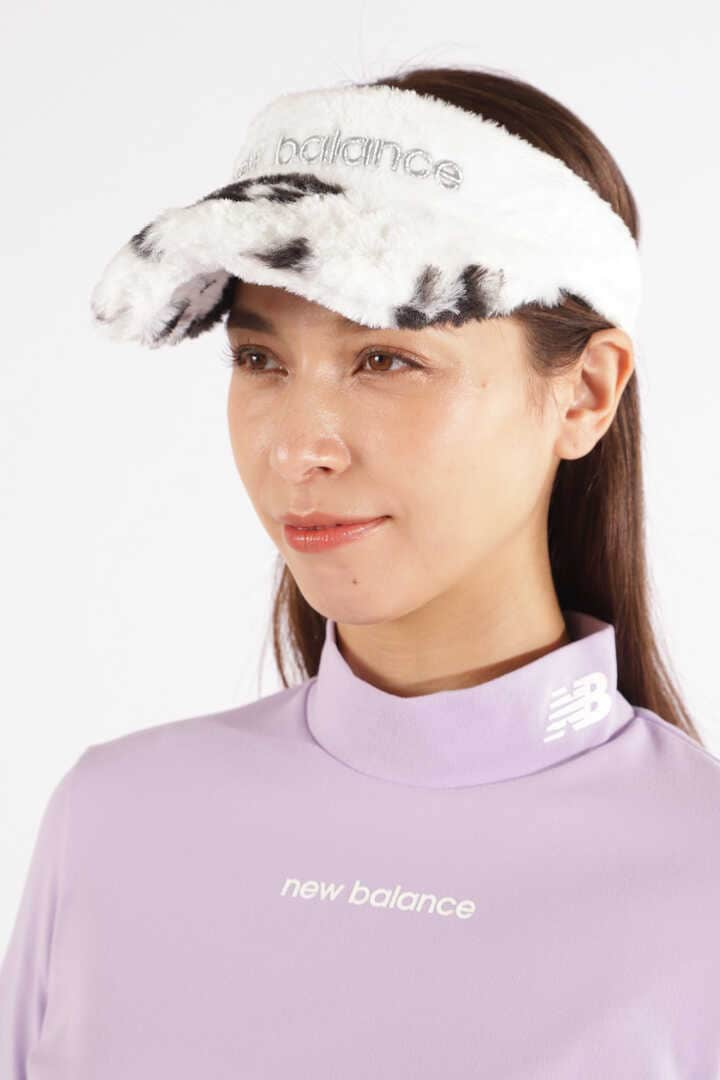 フリース×フェイクファー バイザー (WOMENS SPORT)