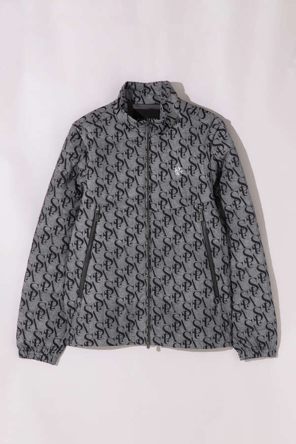 STAモノグラムプリント中綿キルトブルゾン (MENS)