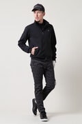 STAシルエットプリント ストレッチパンツ (MENS)