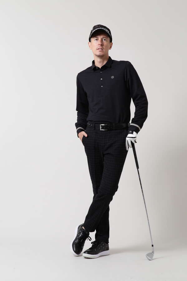 サッカーストレッチ長袖シャツ (MENS)