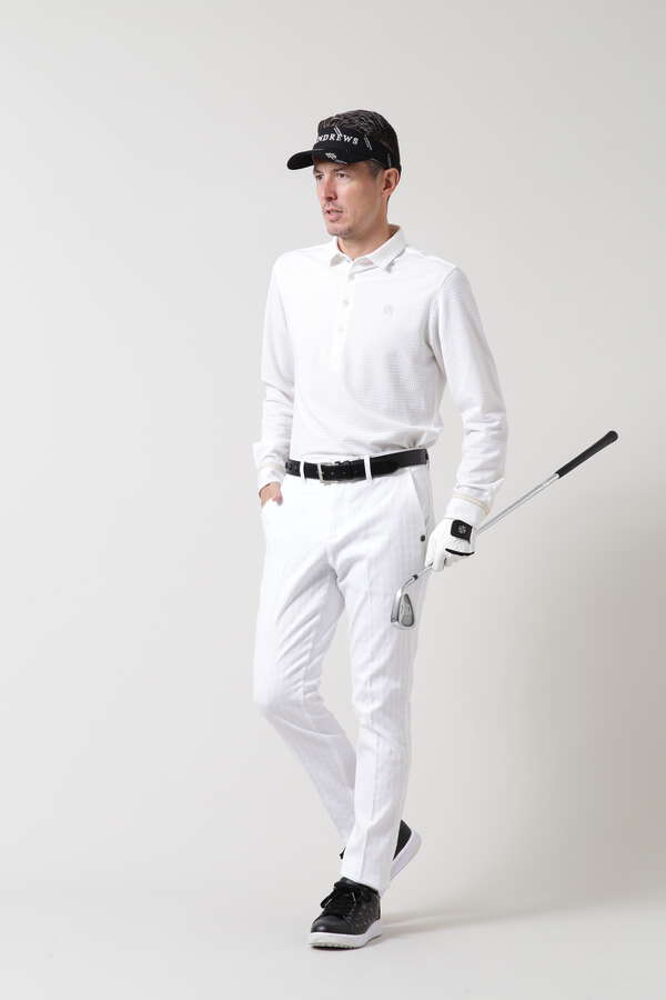 サッカーストレッチ長袖シャツ (MENS)
