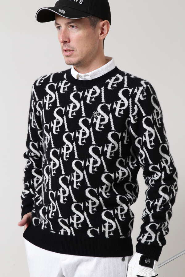 STAモノグラムジャガードプルオーバー (MENS)