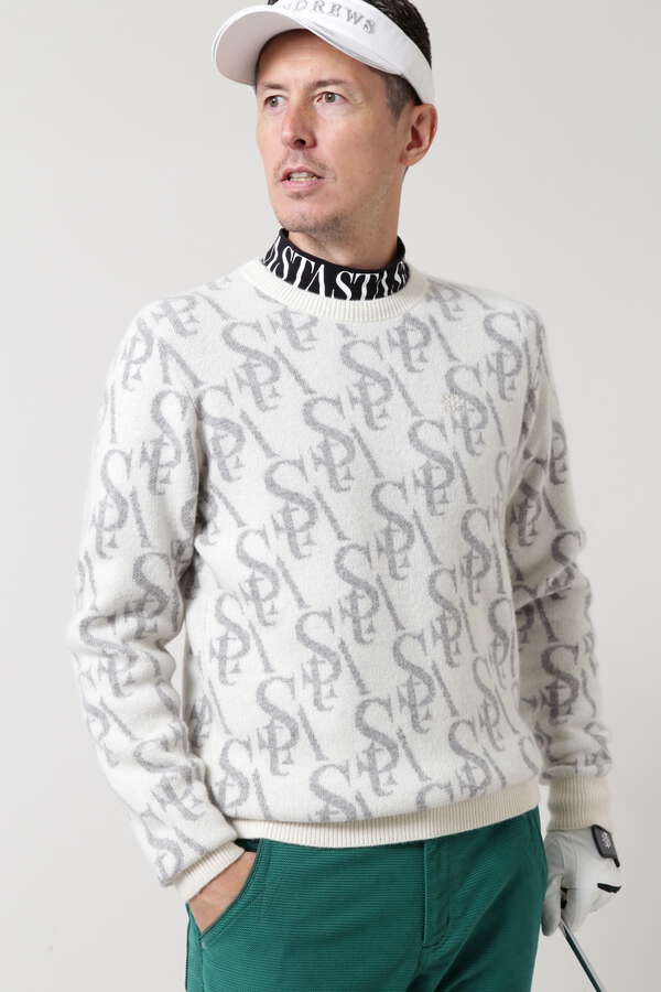 STAモノグラムジャガードプルオーバー (MENS)