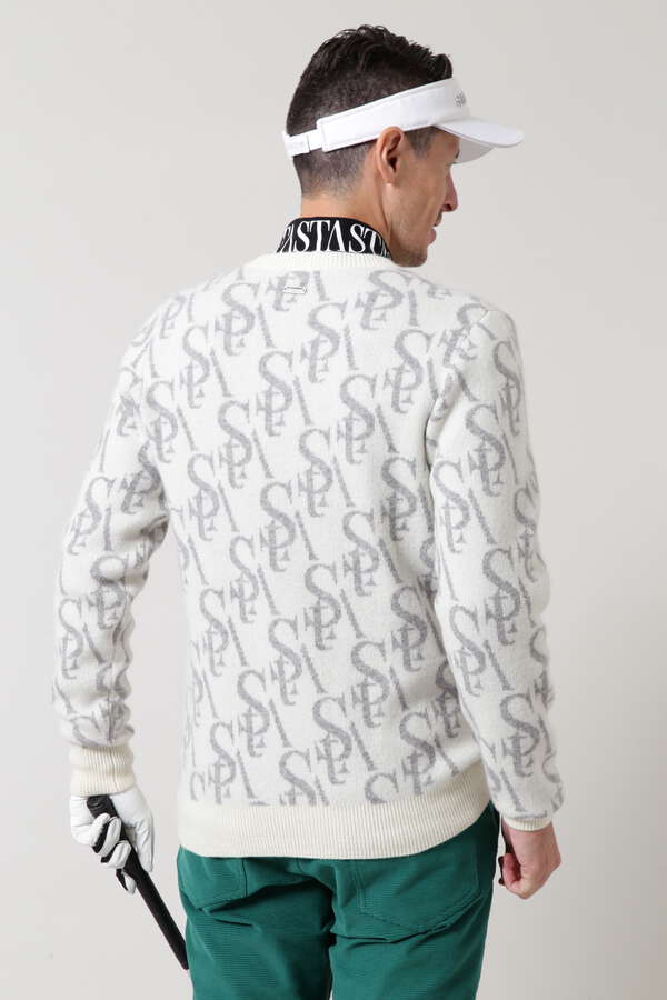 STAモノグラムジャガードプルオーバー (MENS)